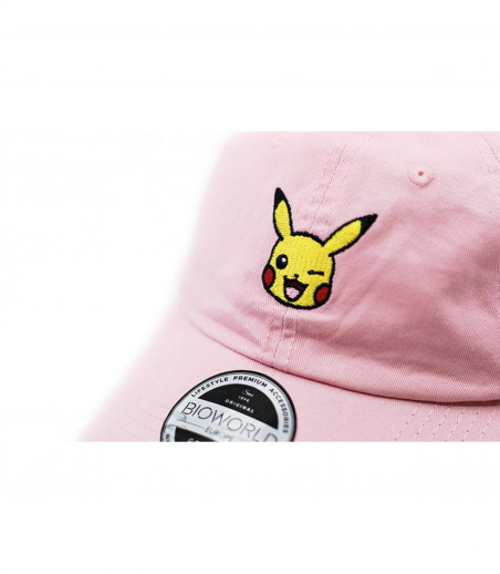 gorra Pikachu rosa